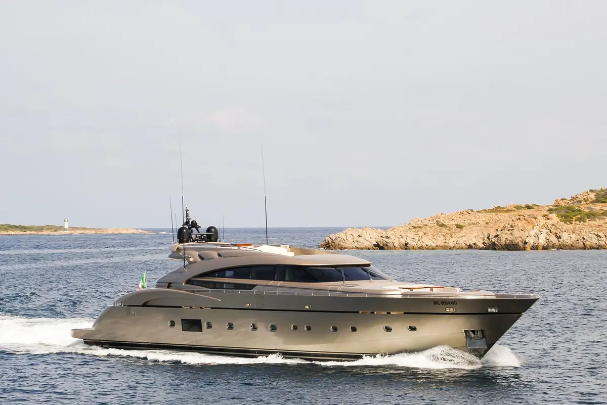 AB Yachts 116, exterior — Priveo Yachts, Europe. A 36-metre platform built for coastal days