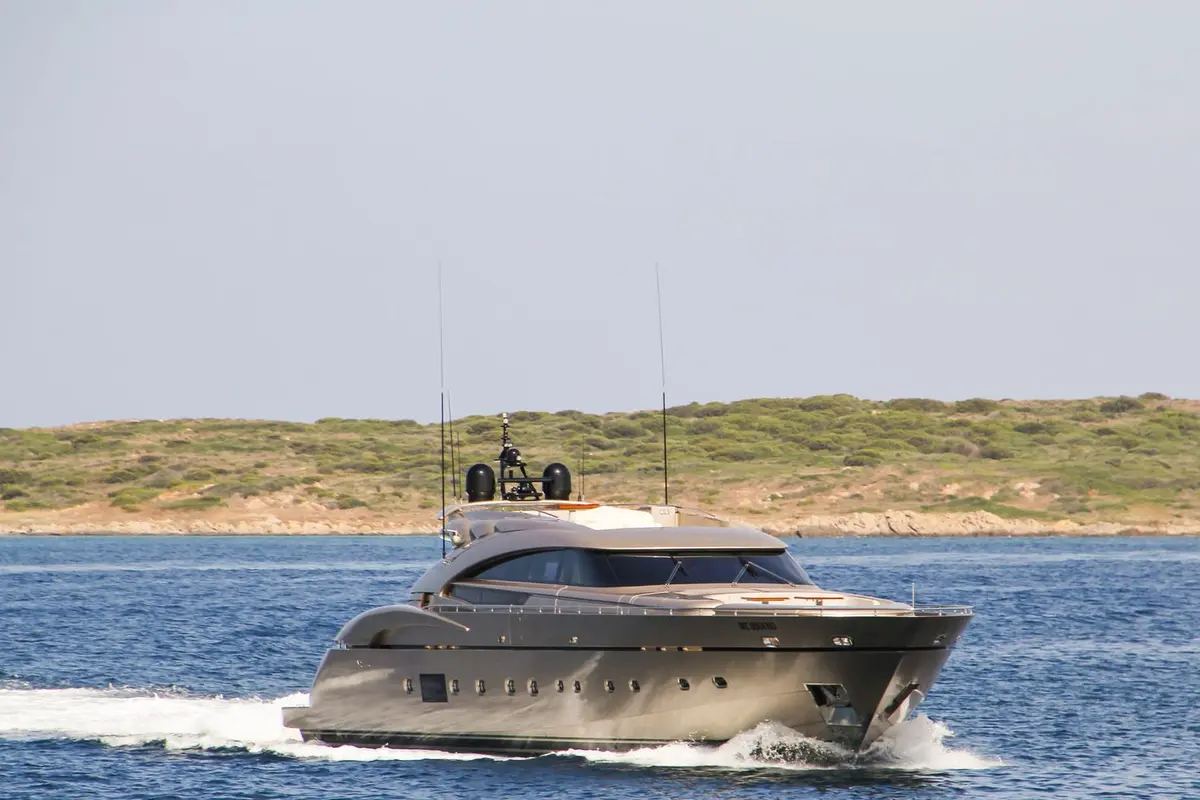 AB Yachts 116, aft deck — Priveo Yachts, Europe. A 36-metre platform built for coastal days
