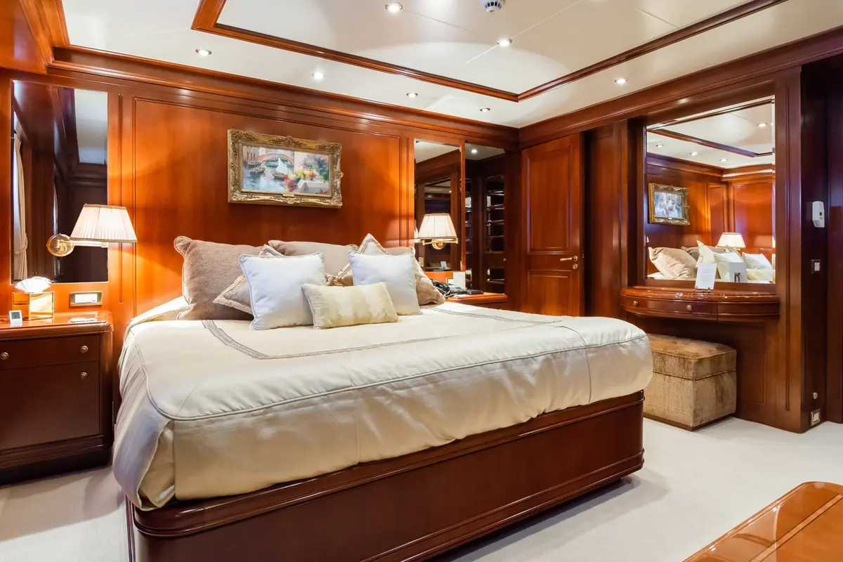 Apogee, salon — Priveo Yachts, Europe. Seven-cabin comfort at true superyacht scale