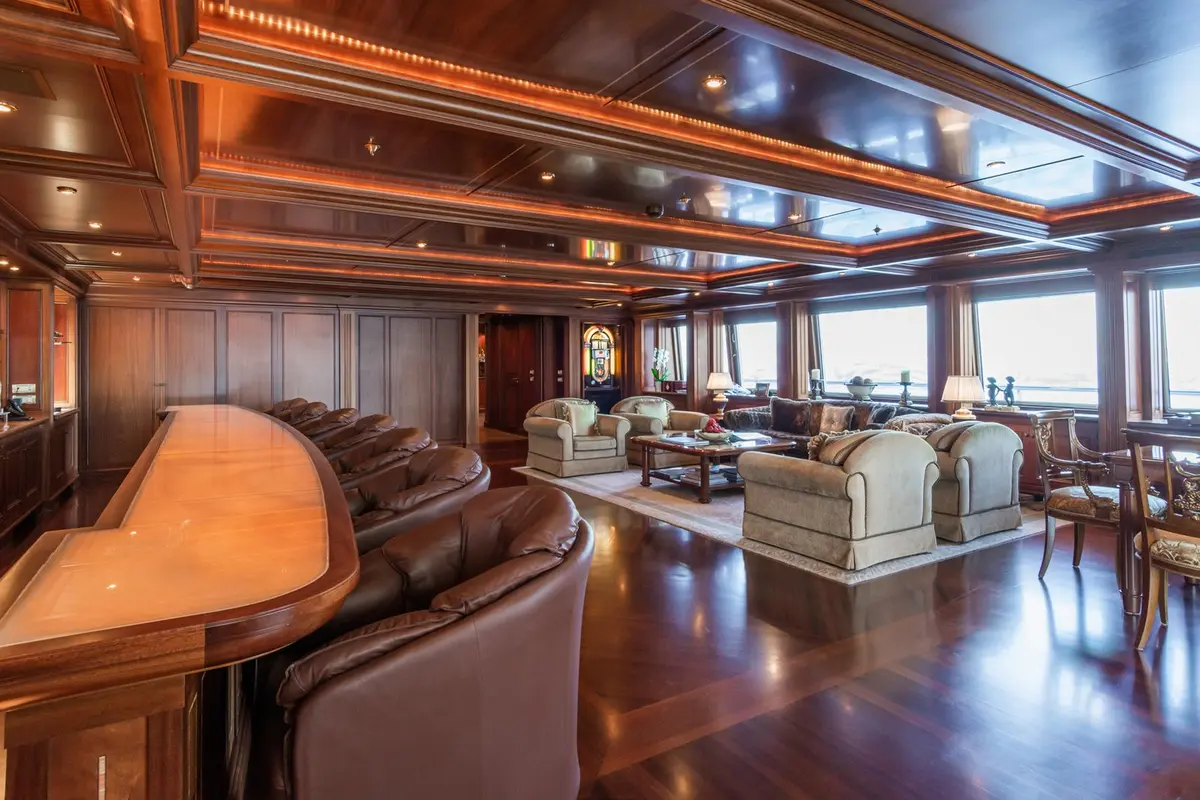 Apogee, flybridge — Priveo Yachts, Europe. Seven-cabin comfort at true superyacht scale