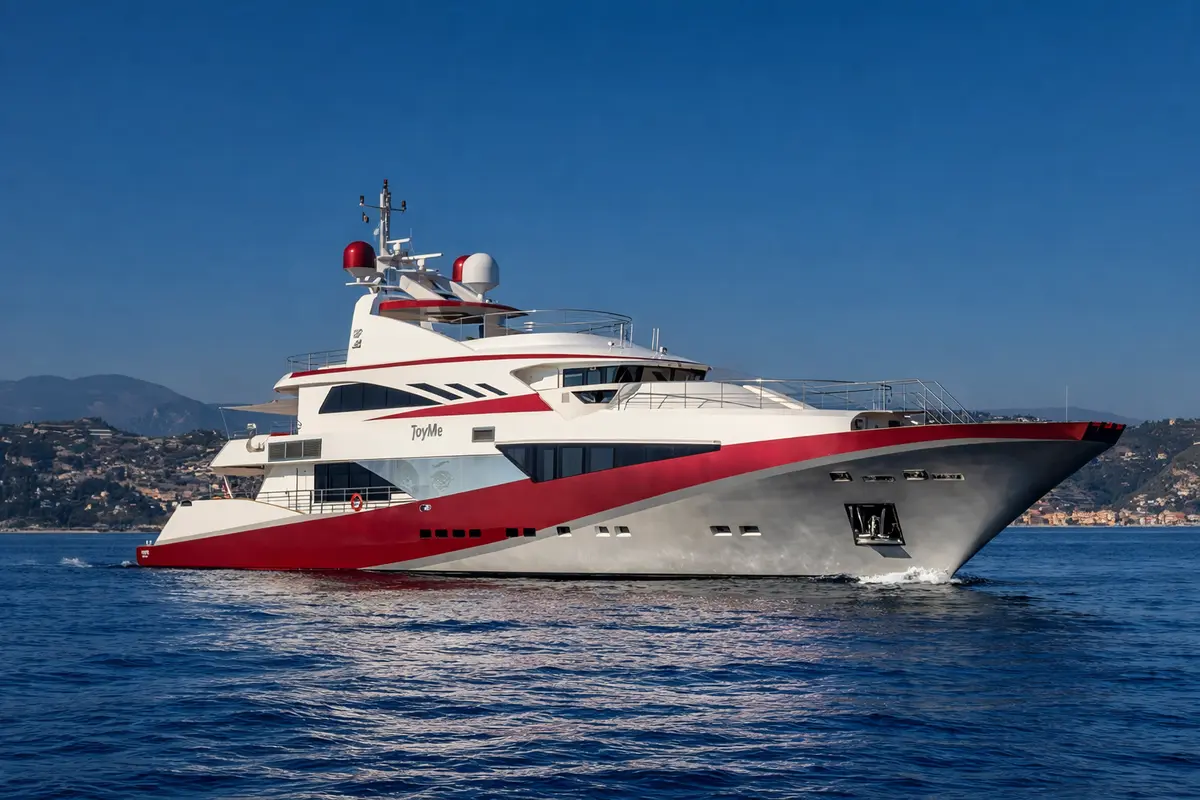 Philip Zepter 50m, exterior — Priveo Yachts, Europa. Cincuenta metros de calma para rutas de varios días