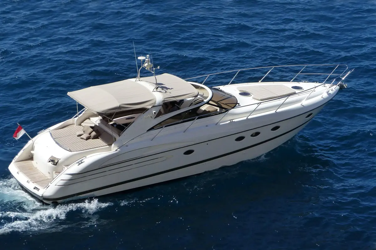 Princess 50, salon — Priveo Yachts, Europe. A sporty day yacht built for quick coastal runs