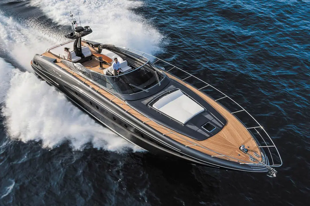 Virtus 63, main deck — Priveo Yachts, Europe. Fast Riva lines built for close coastal days