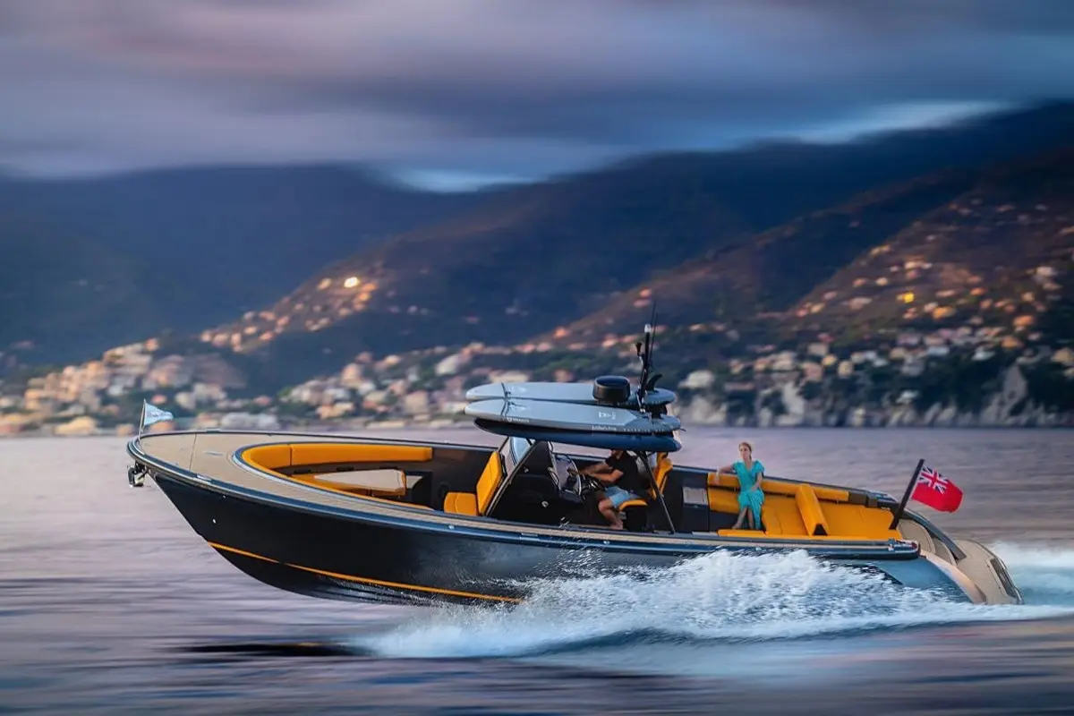 Wajer 38S, aft deck — Priveo Yachts, Europe. Fast, open-deck days for twelve guests