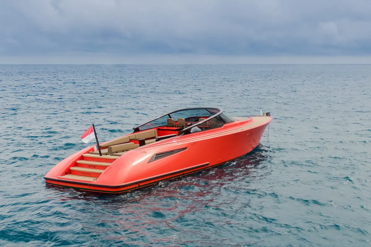 Wajer 55, exterior — Priveo Yachts, Europe. Fast, open-deck day cruising for twelve guests