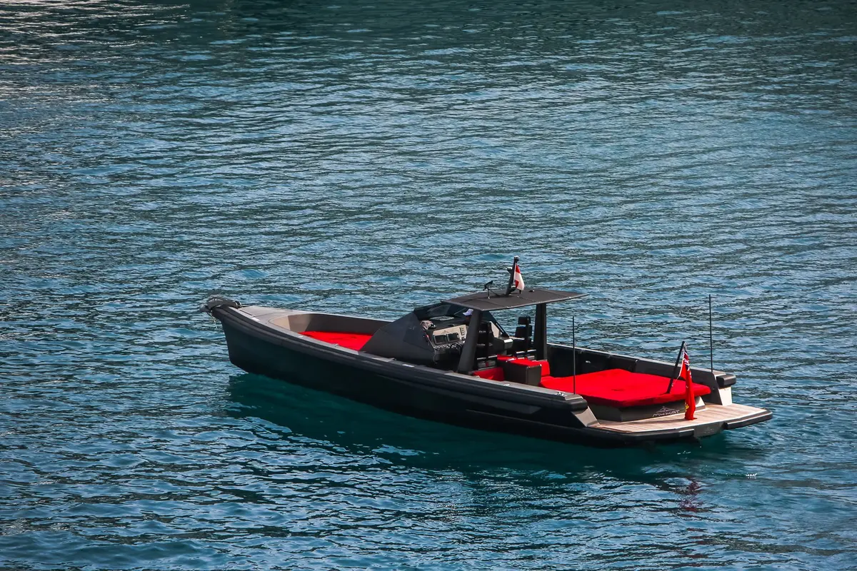 Wally 45, aft deck — Priveo Yachts, Europe. Fast lines, quiet coves, ten guests only